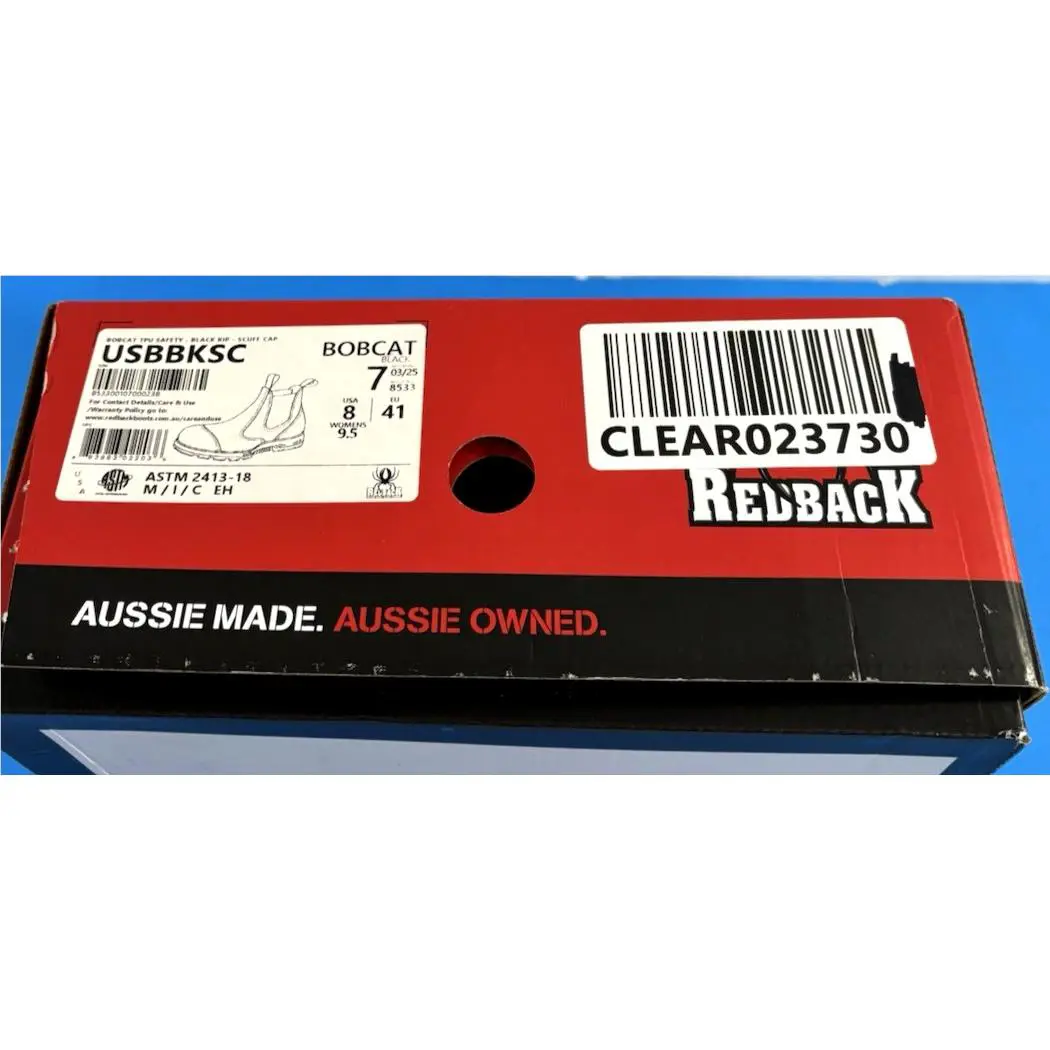 Redback shoes - BOBCAT TPU SAFETY TOE - BOBCAT TPU SAFETY TOE - Black (UPC: 883983022036) 4