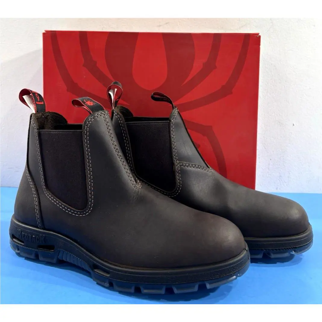 10 US Men`s  Nevada Tpu Soft Toe Boots Unpu Puma Brown by Redback