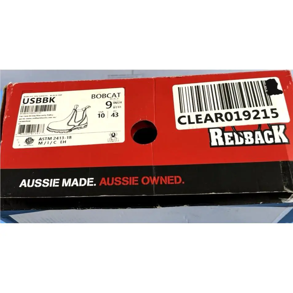 Redback shoes - BOBCAT TPU SAFETY TOE - BOBCAT TPU SAFETY TOE - Black (UPC: 883983013973) 4