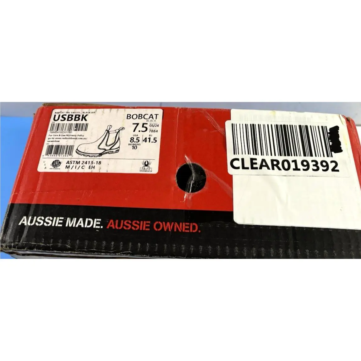 Redback shoes - BOBCAT TPU SAFETY TOE - BOBCAT TPU SAFETY TOE - Black (UPC: 883983013942) 4