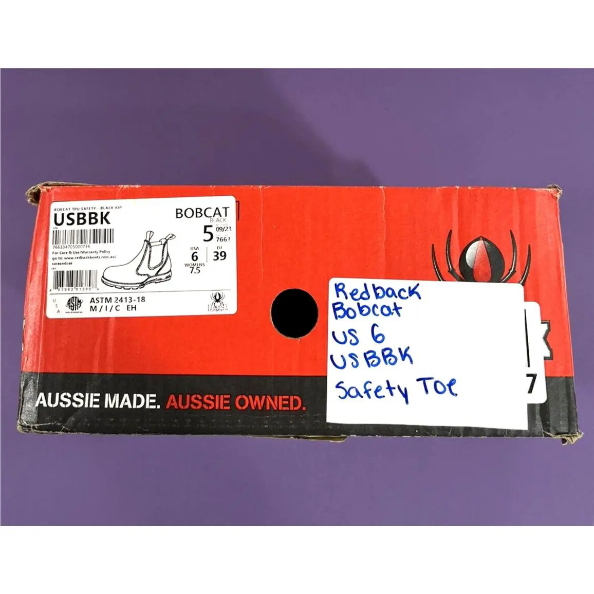 Redback shoes - BOBCAT TPU SAFETY TOE - BOBCAT TPU SAFETY TOE - Black (UPC: 883983013898) 2