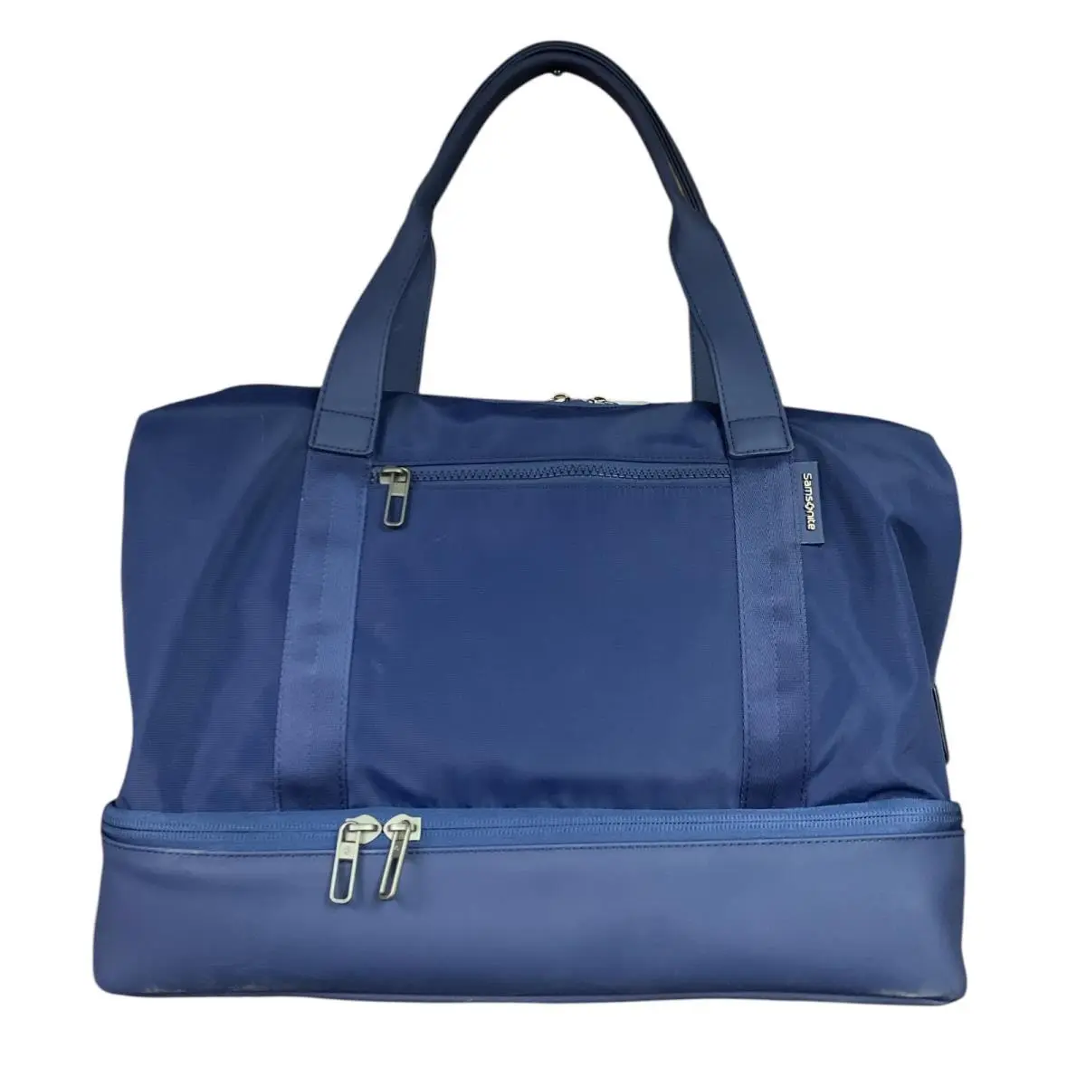 Drop-bottom Weekender Duffel with Detachable Padded Strap Navy by Samsonite