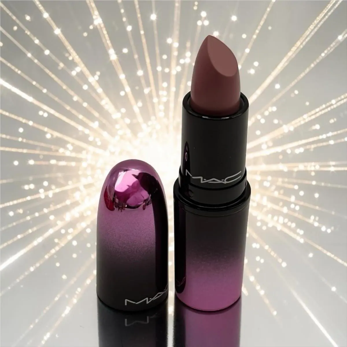 Mac Cosmetics M•a•c Love Me Lipstick in 412 Pure Nonchalance -0.1oz Full Size Box