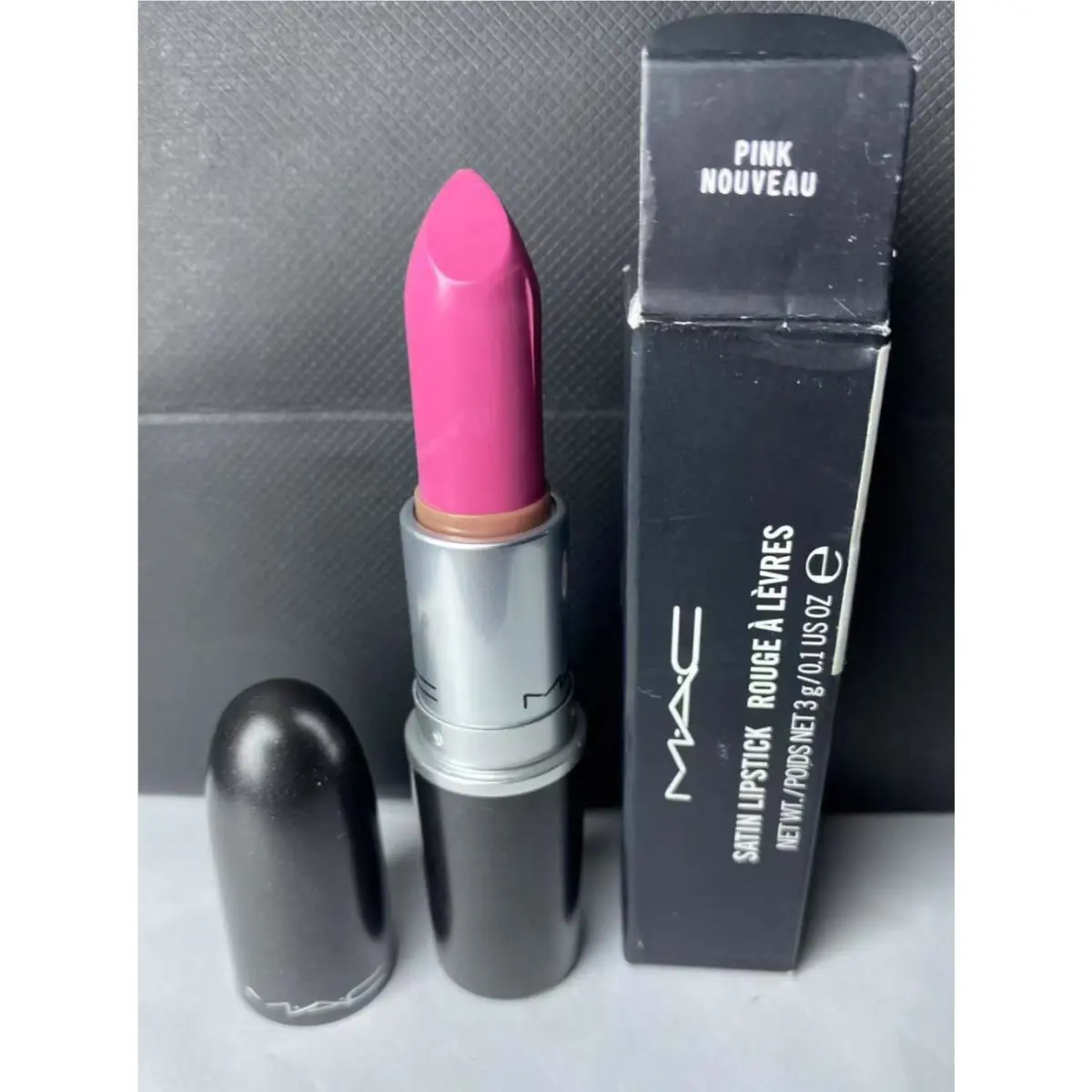 Mac Satin Lipstick 818 Pink Nouveau A64