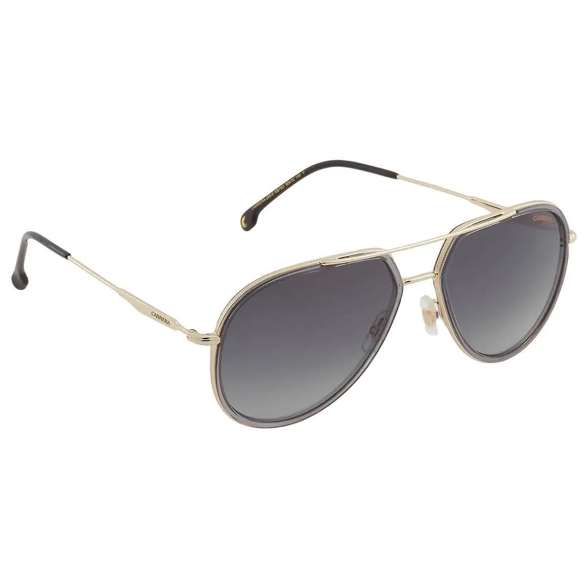 Carrera Grey Shaded Pilot Unisex Sunglasses Carrera 295/S 0KB7/9O 58