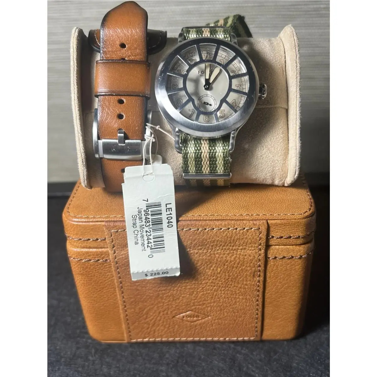 Fossil Limited Edition Trench Men`s Watch LE1040 Number 907 Out of 1054 Total