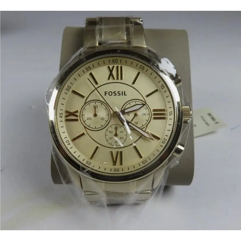 Fossil BQ1128IE Flynn Chronograph Gold-tone Stainless Steel Watch