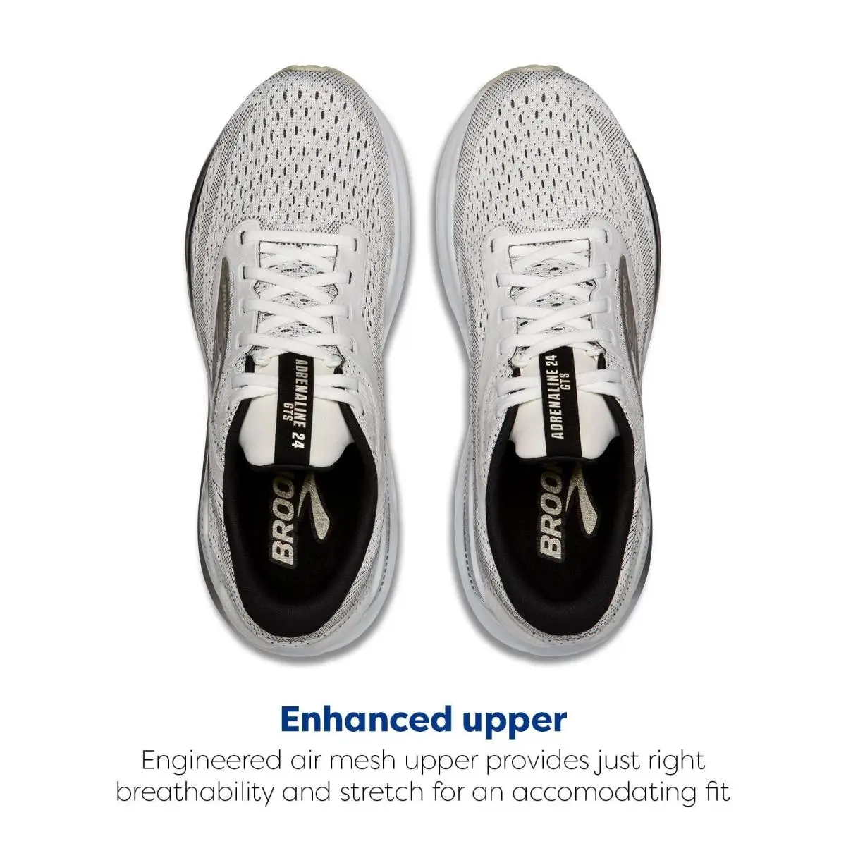 Brooks shoes - White/Black/Pelican (UPC: 195394532616) 2