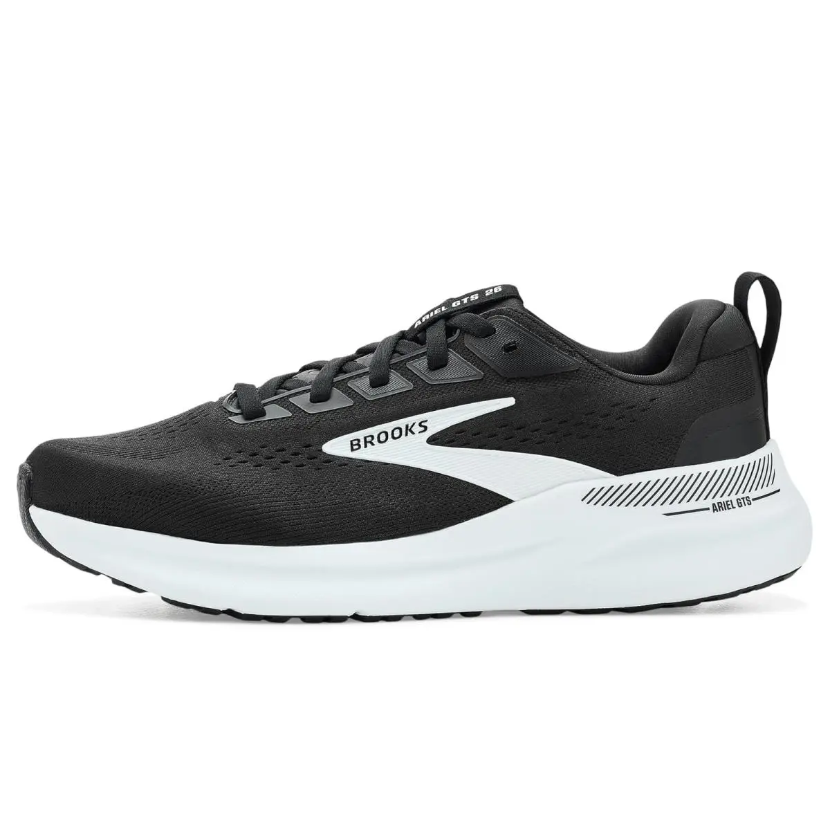 Brooks shoes - Black/Grey/White 2