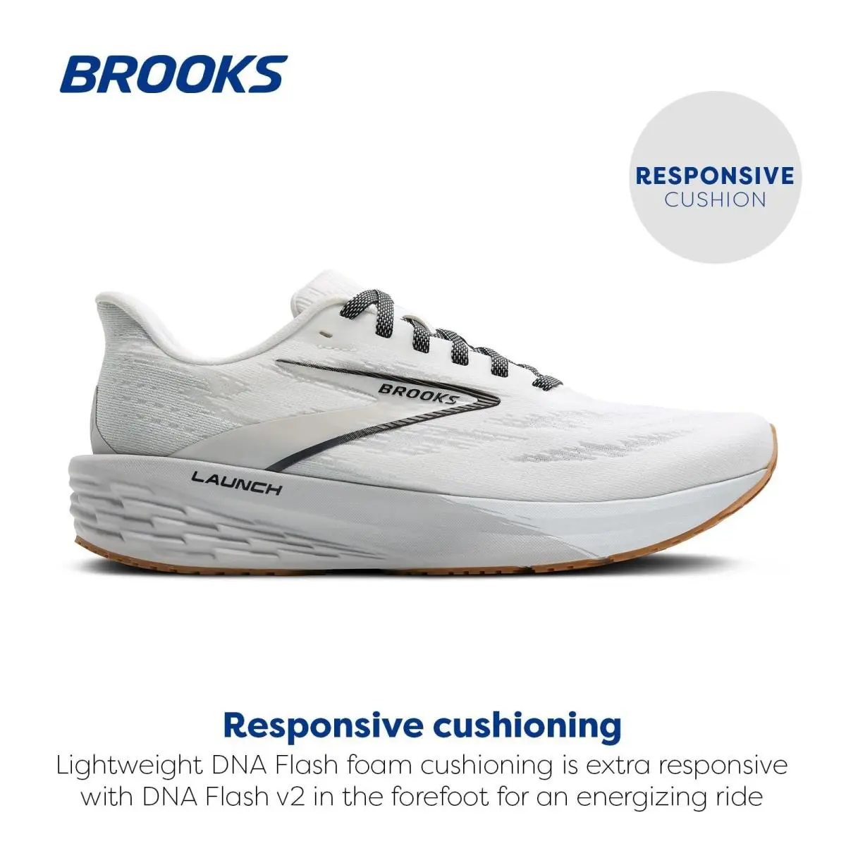 Brooks shoes - White/Grey/Black (UPC: 195394587364) 0