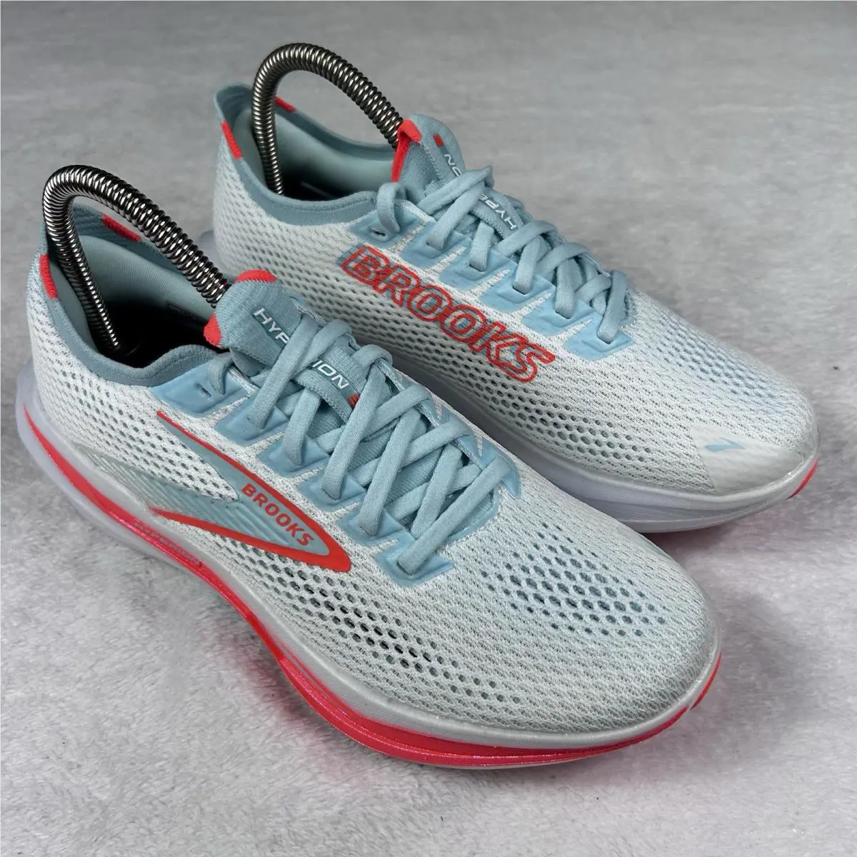 Brooks shoes - Brooks Hyperion 3 - Hyperion - 120453-1B-193 - White/Pink (UPC: 0195394681581) 6