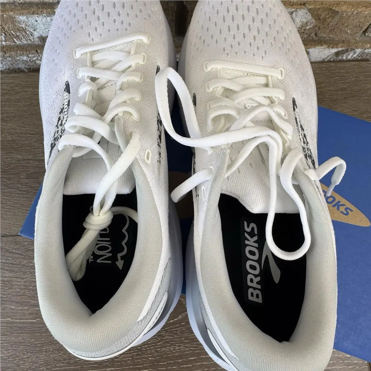 Brooks shoes - Brooks Ghost 16 - Ghost - 1204071B147 - White/ Oyster/ Lava/ Black 8