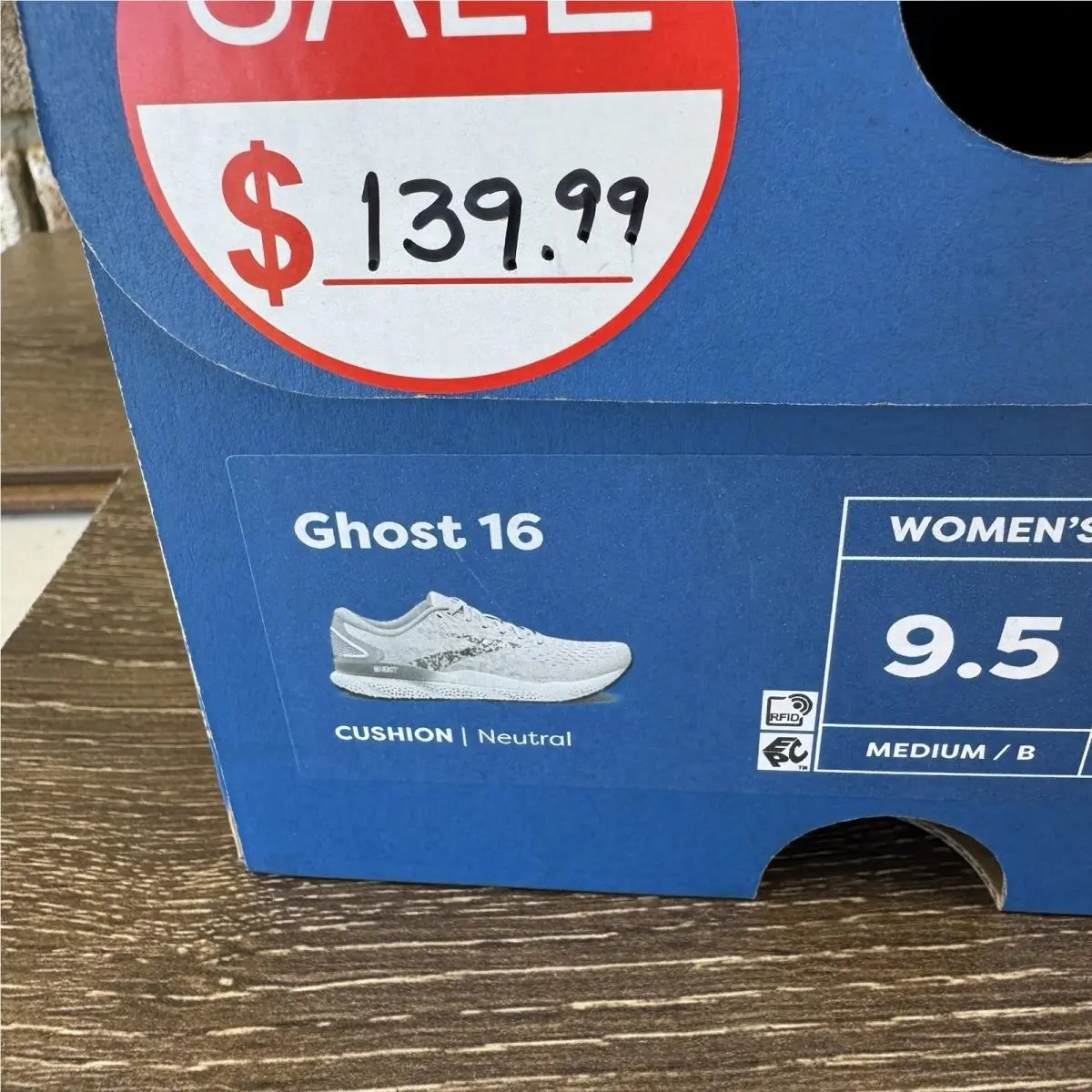 Brooks shoes - Brooks Ghost 16 - Ghost - 1204071B147 - White/ Oyster/ Lava/ Black 1