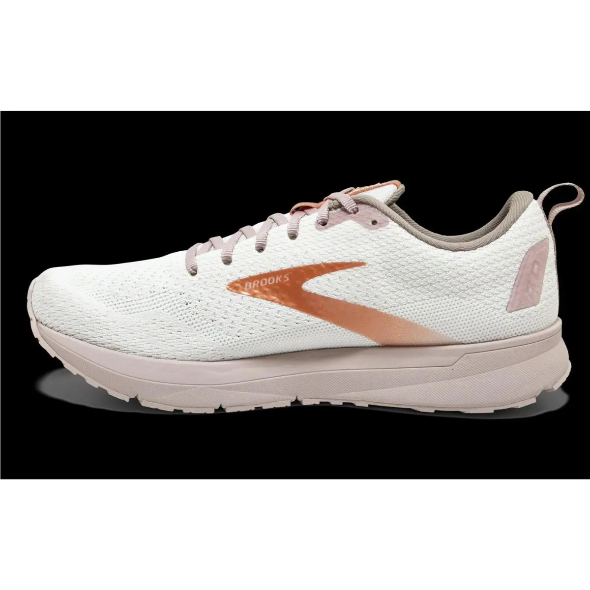 Brooks shoes - Revel 4 - Revel - 2160206 - White/Hushed Violet/Copper (UPC: 190340753169) 2