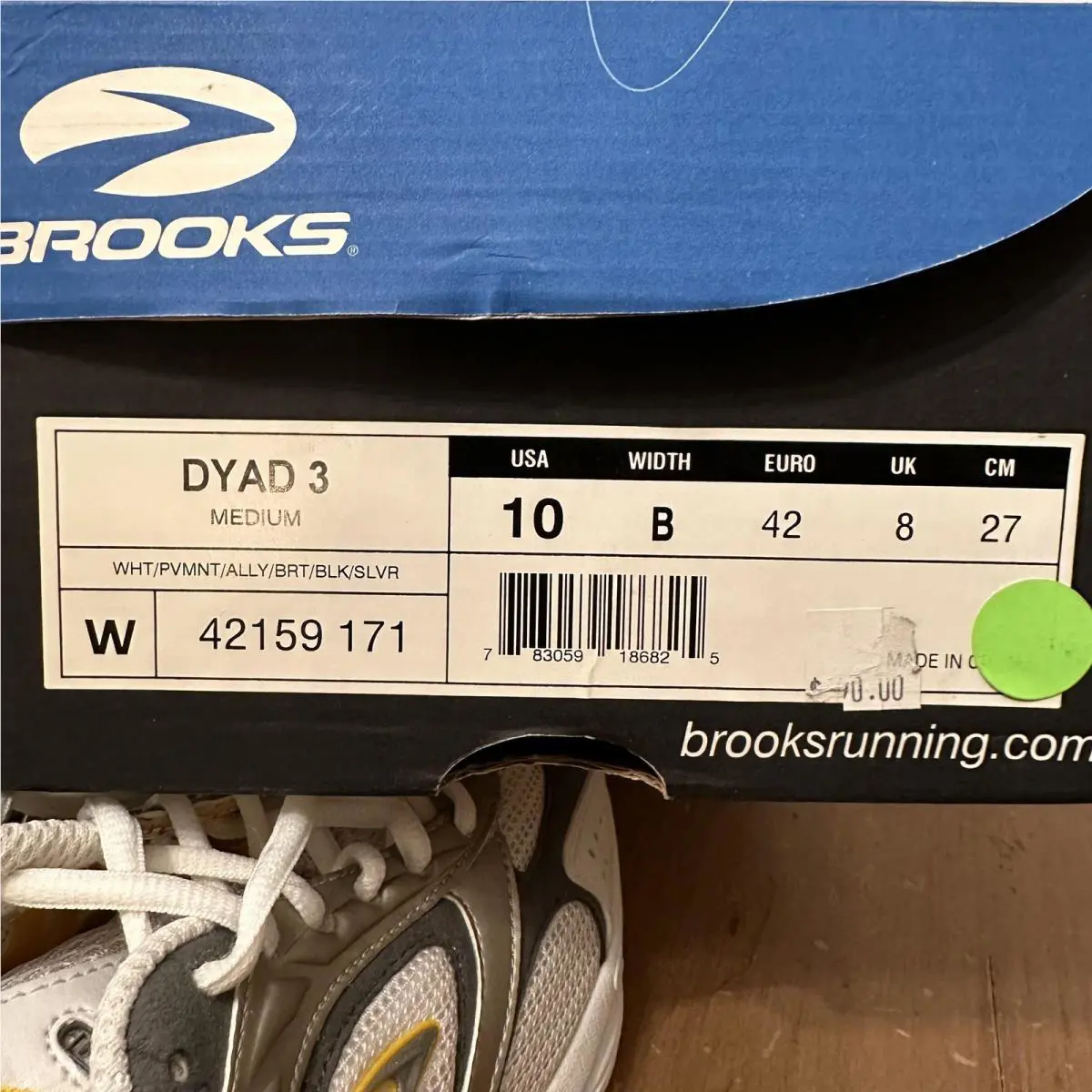 Brooks shoes - Unknown - Unknown - White (UPC: 783059186825) 5