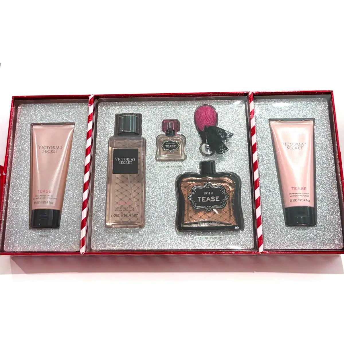 Victoria`s Secret Tease Noir Tease 5 Pcs Gift Set Big Size