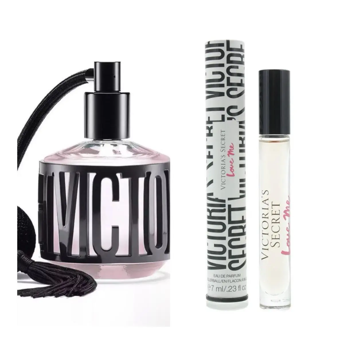 Victoria`s Secret Love ME Eau de Parfum 1.7 Fl.oz. and Rollerball