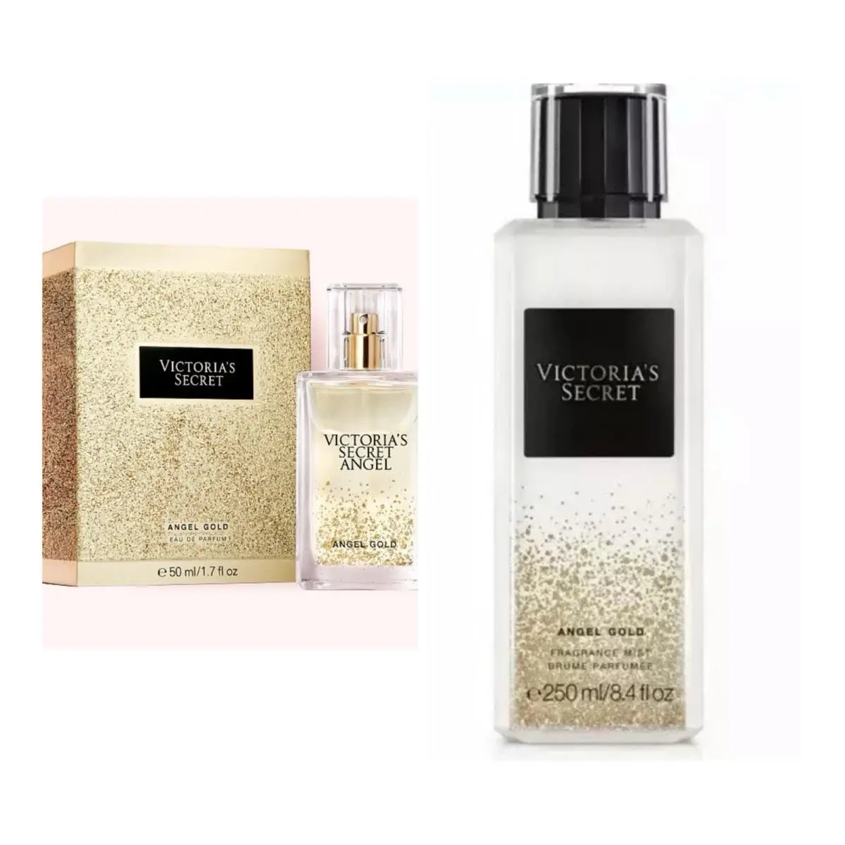 Victoria`s Secret Angel Gold Eau de Parfum 1.7 Fl.oz. and Fragrance Mist