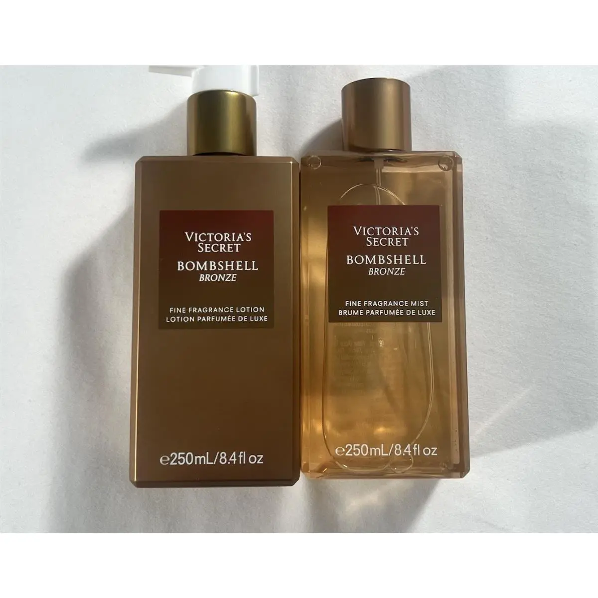 Victoria’s Secret Bombshell Bronze Limited Edition Fragrance Mist + Lotion Set