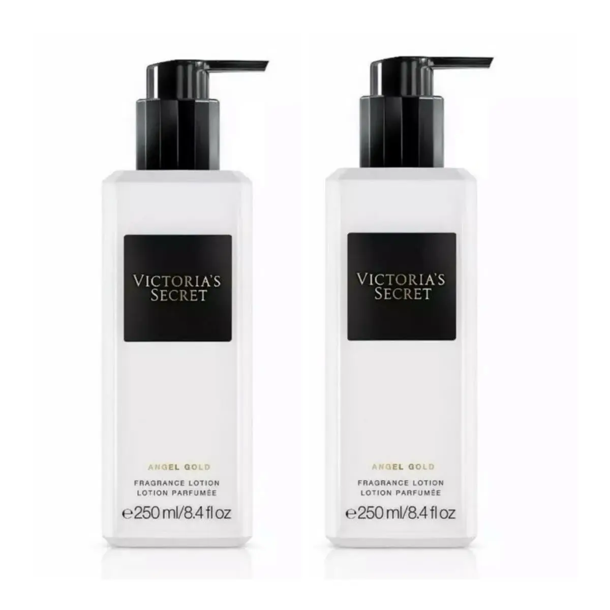 Victoria`s Secret Angel Gold Fragrance Lotion 8.4 Fl.oz. Lot of 2