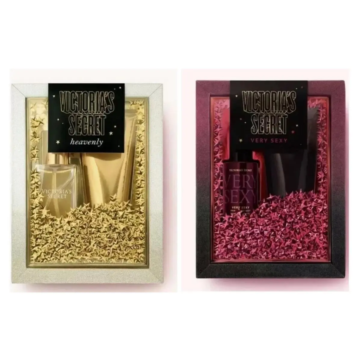 Victoria`s Secret Heavenly + Very Sexy Fragrance Body Mist and Lotion Gift Set by Victoria's Secret