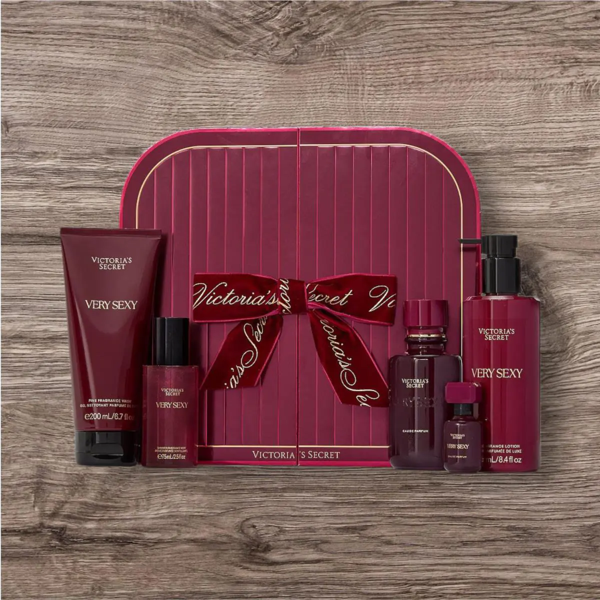 Victortia’s Secret Very Sexy Ultimate Scent Lovers Gift Set 5 Piece Edp Lotion