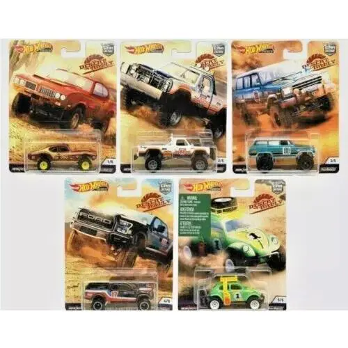 Hot Wheels Premium Car Culture Desert Rally 1-5