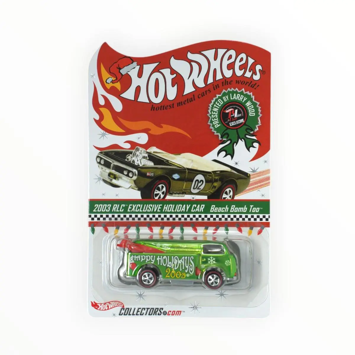 Hot Wheels Beach Bomb Too - Holiday Car - 2003 Rlc A - Green