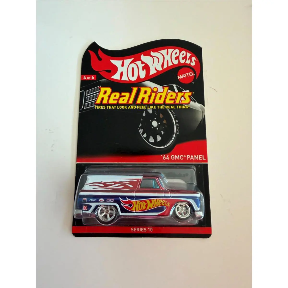 Hot Wheels `64 1964 Gmc Panel Real Riders 2010 01406/04000 D01