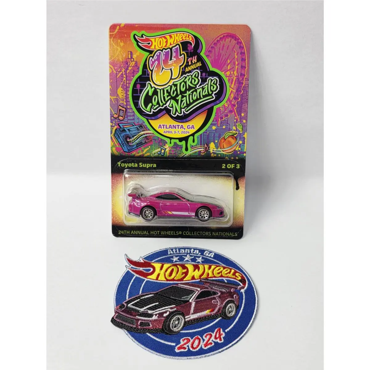 Hot Wheels 24th Nationals Toyota Supra W/ Patch Very Nice TN61