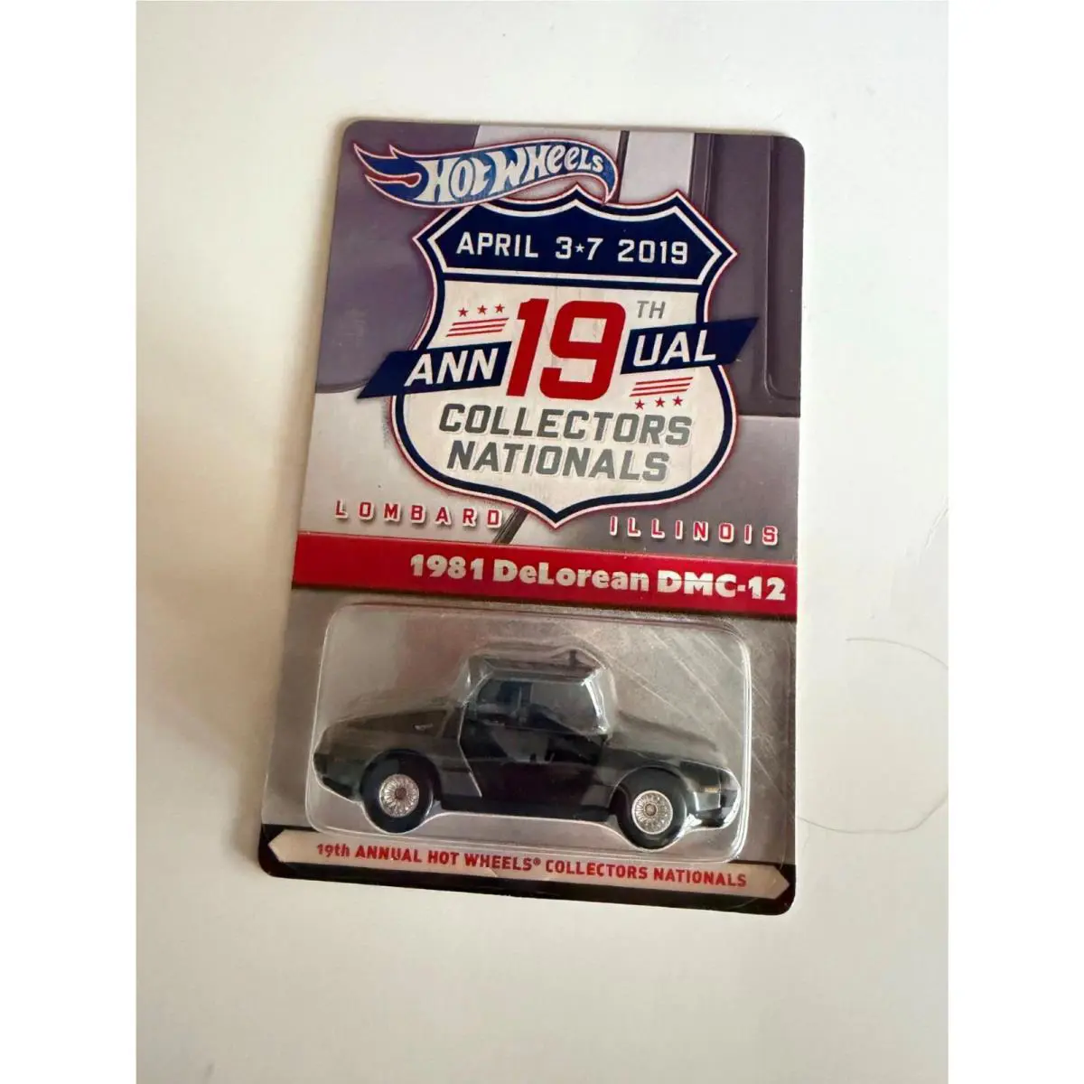 Hot Wheels 19th Nationals Convention 1981 Delorean DMC-12 Dinner Car D03