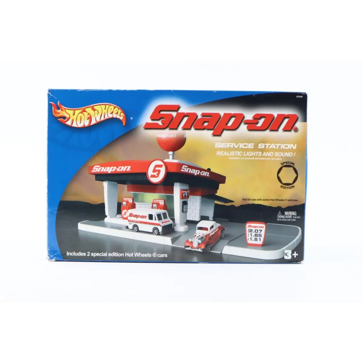 Hot Wheels Snap-on Service Station Play Set 2003