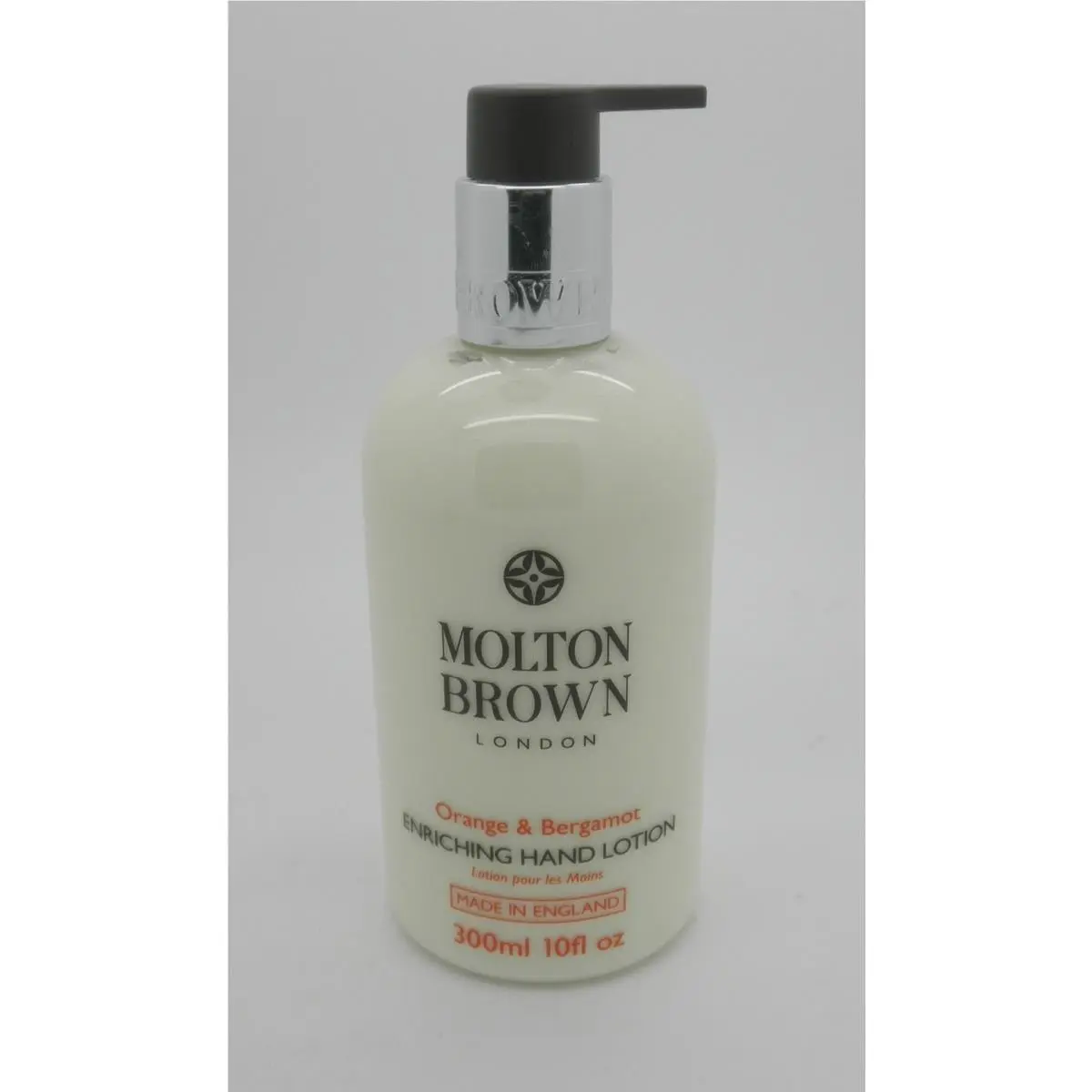 Molton Brown London Orange Bergamot Hand Lotion Pump Bottle 10 oz
