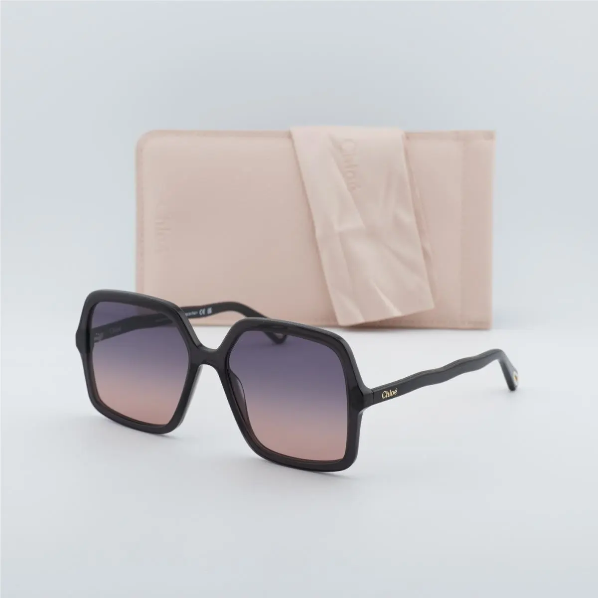 Chloe CH0086S 001 Dark Grey/blue Gradient 58-16-145 Sunglasses by Chloé