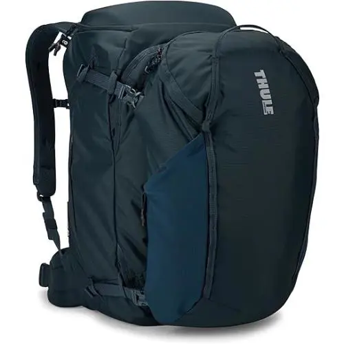 Landmark 60L Travel Backpack Darkest Blue 2-in-1 Hiking Luggage w/ Daypack by Thule