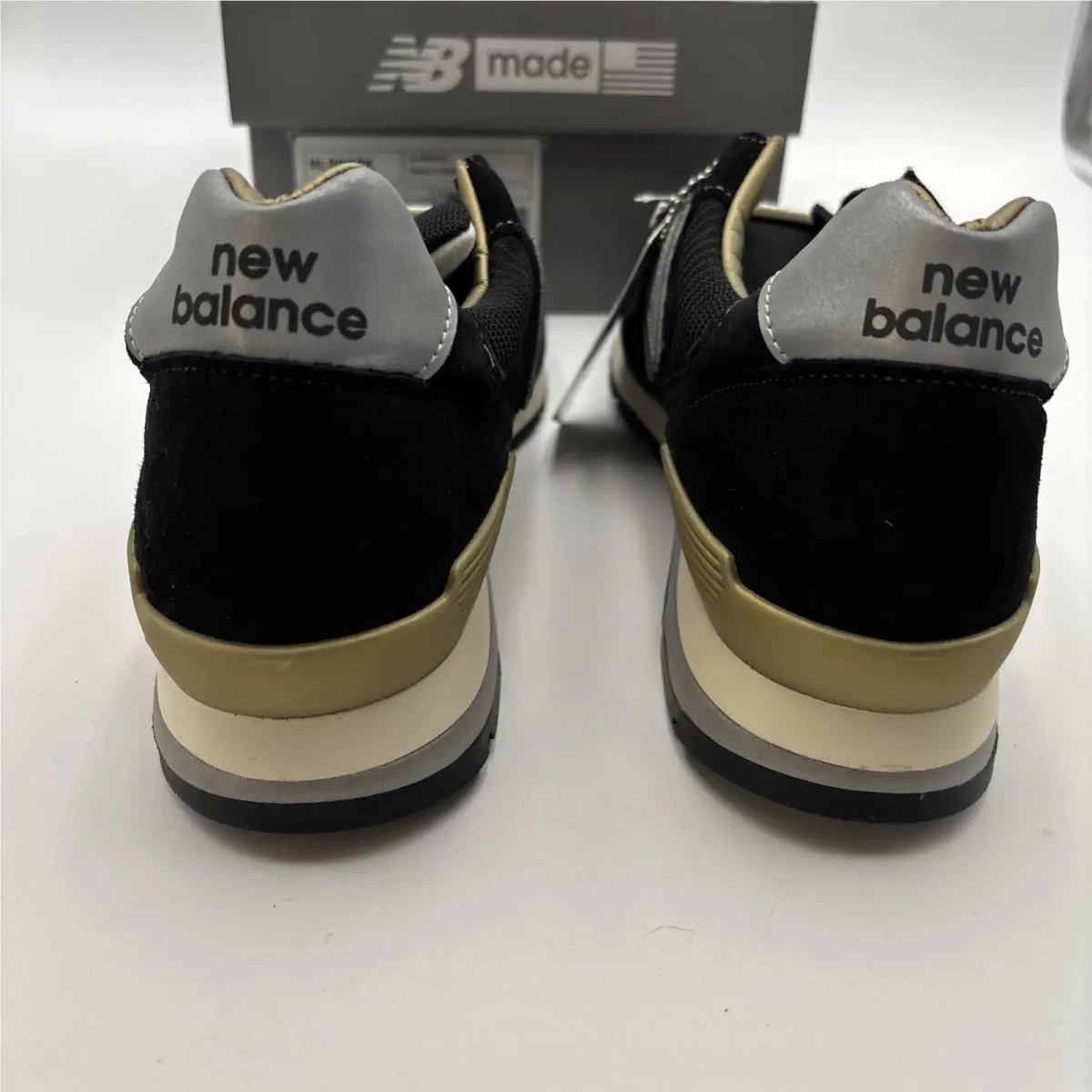 New Balance shoes - New Balance 996 - ML996EK - Black, Manufacturer: Black, Gold, Grey (UPC: 0798248705602) 4