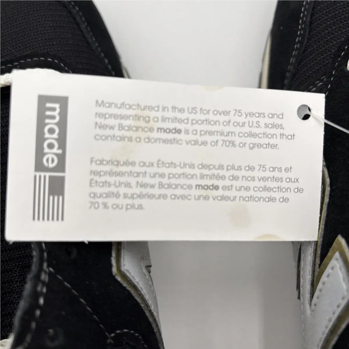 New Balance shoes - New Balance 996 - ML996EK - Black, Manufacturer: Black, Gold, Grey (UPC: 0798248705602) 13