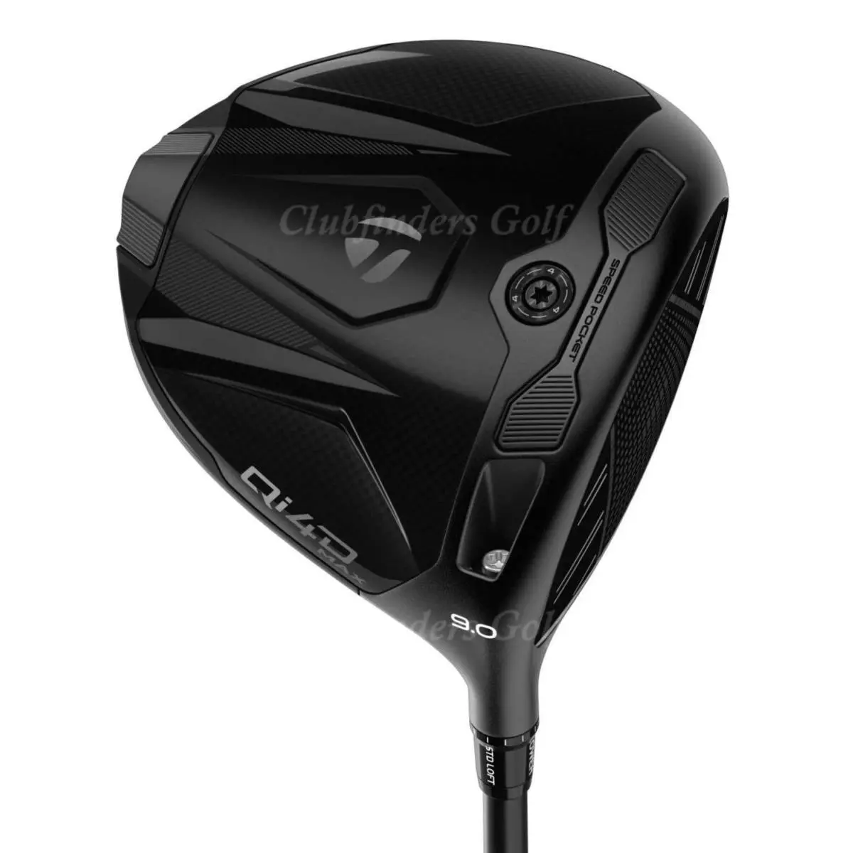 Taylormade 2026 Qi4D Max Shadowfall 9° Driver Reax Blue 50 Stiff w/ HC - Blue