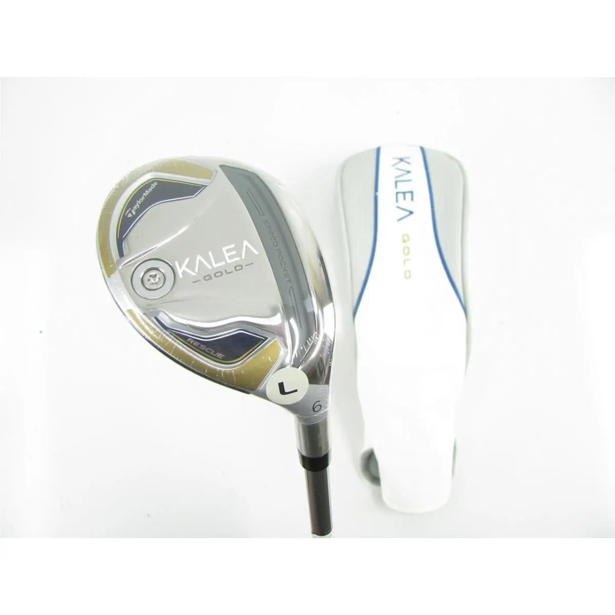 Ladies Taylormade Kalea Gold 6 Hybrid Graphite +hc
