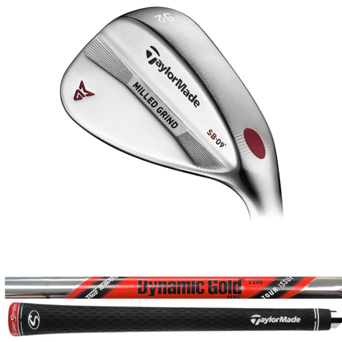 Lefty Taylormade Tour Issued Milled Grind 54 11 SB Wedge Dynamic Gold S200