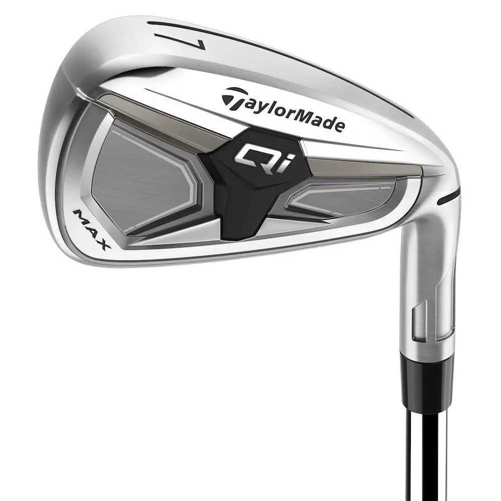 Taylormade Golf- Qi Max Irons 5-PW/AW Regular Flex Steel Kbs Max 85