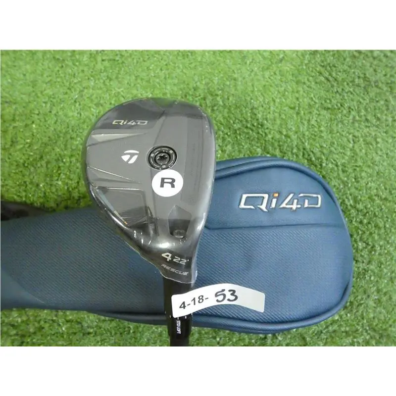 Taylormade 2026 Qi4D 22 4 Hybrid Rescue Reax 65 Regular Graphite with HC