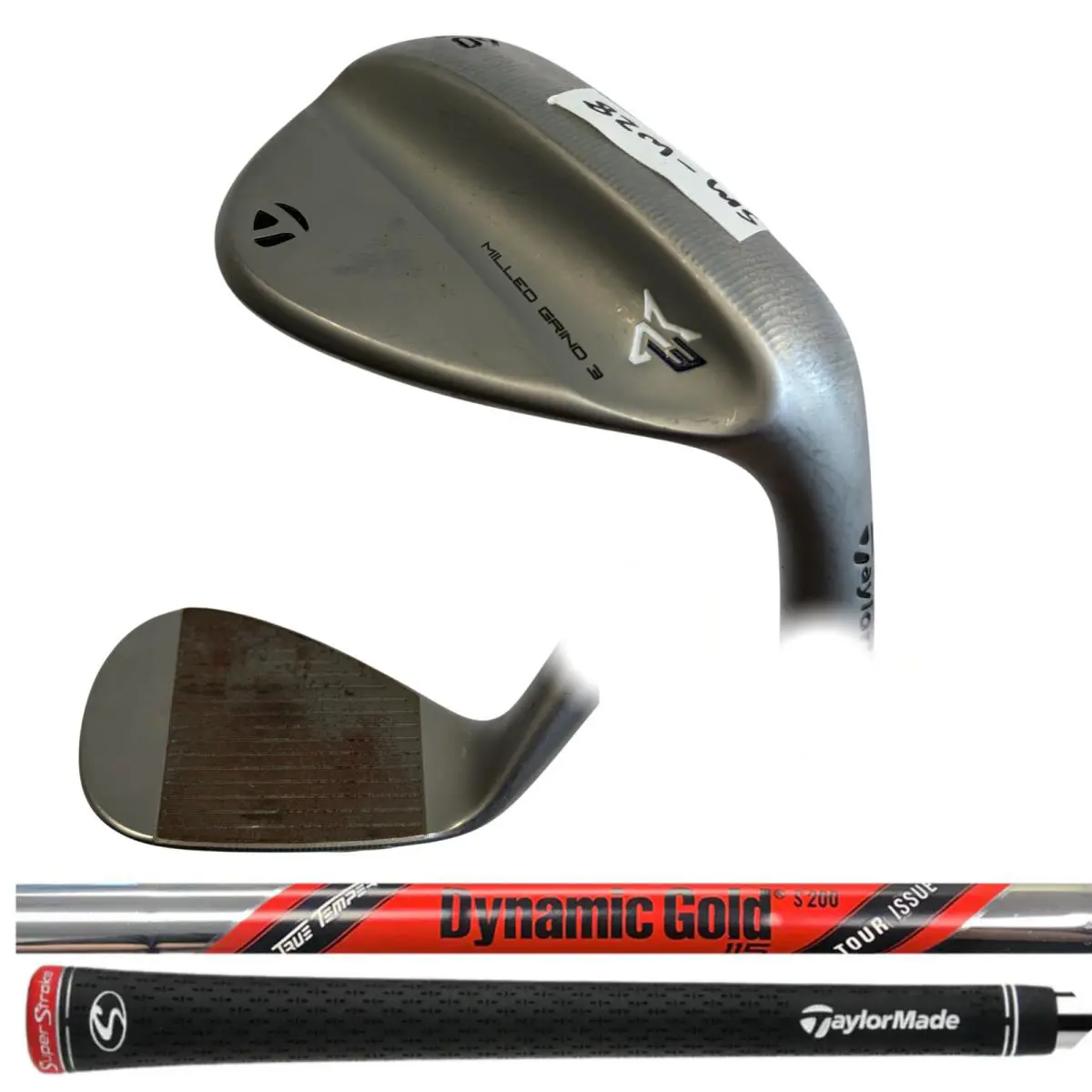 Taylormade Raw Finish MG3 60 Wedge SB 10 Dynamic Gold S200 Shaft