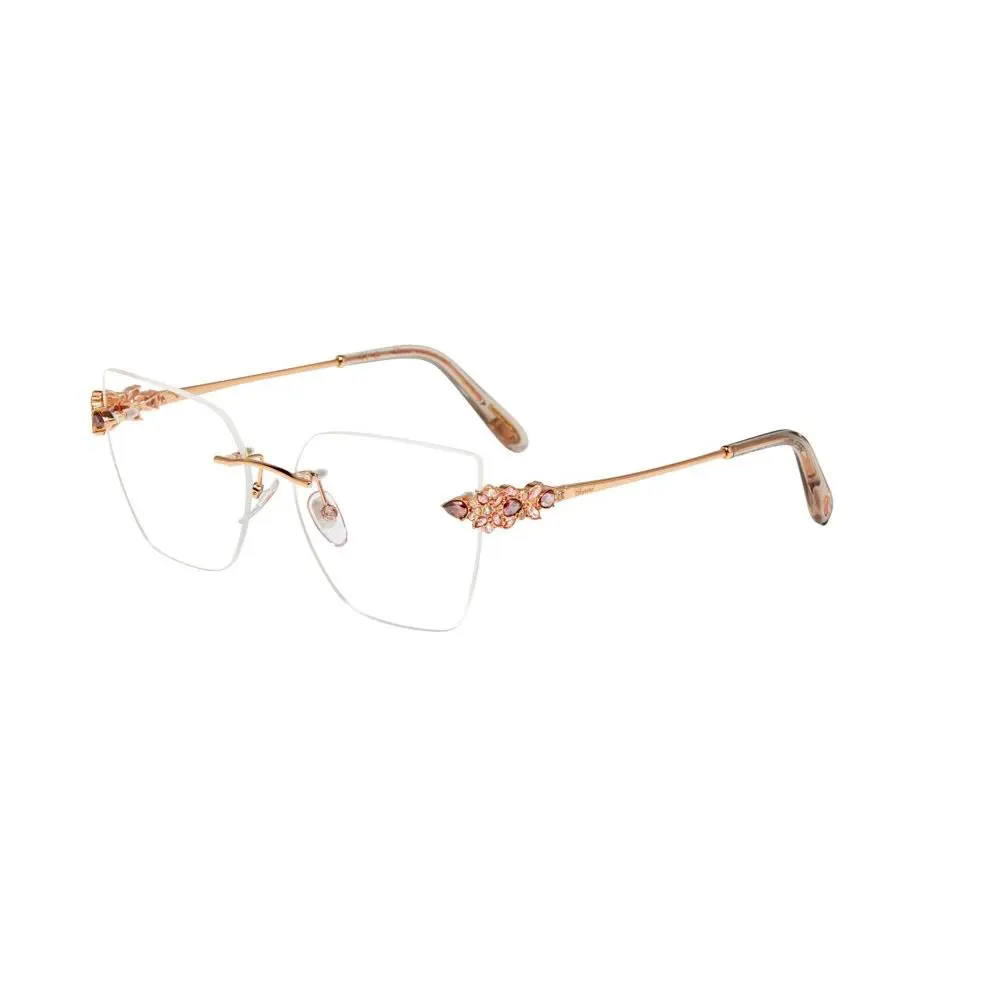 Chopard VCHM47S Eyeglasses Eye Glasses FCS1 Copper Gold 55mm Unise