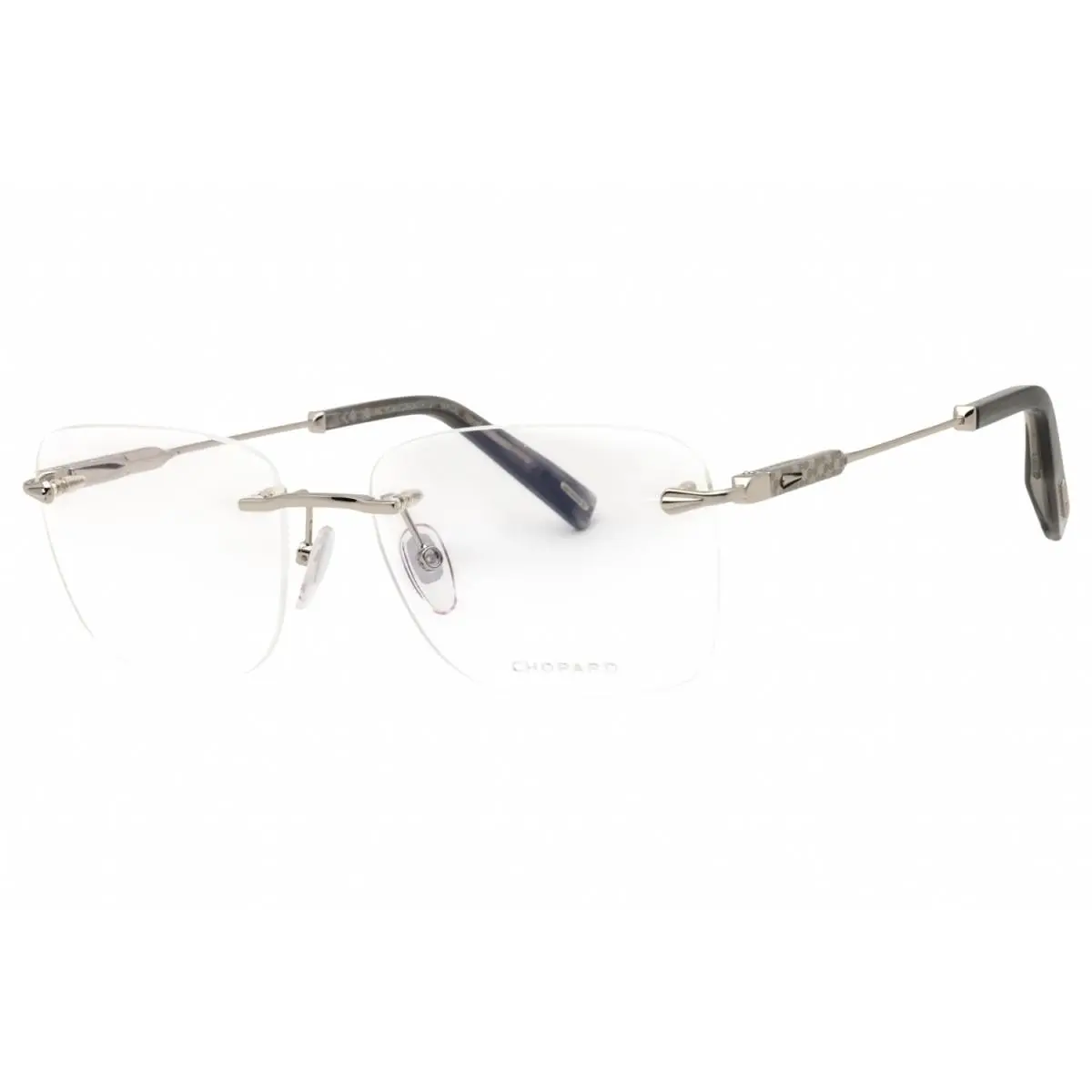 Chopard VCHG58 0579 Shiny Palladium 57mm Eyeglasses