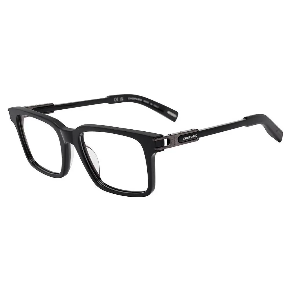 Chopard VCH397 Eyeglasses Eye Glasses 700K Shiny Black 55mm Unisex