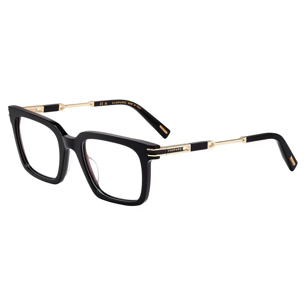 Chopard VCH410 Eyeglasses Eye Glasses 0700 Shiny Black 53mm Unisex