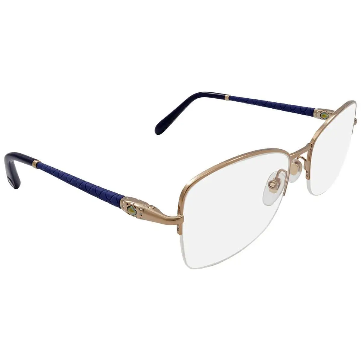 Chopard Demo Square Ladies Eyeglasses VCHC72S 08FE 55 VCHC72S 08FE 55
