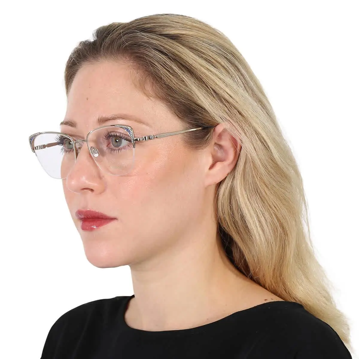 Chopard Demo Cat Eye Ladies Eyeglasses VCHD81S 0594 54 VCHD81S 0594 54