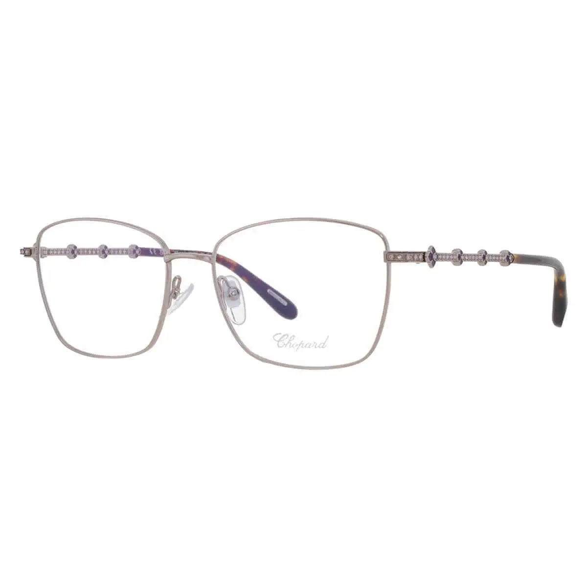 Chopard Demo Square Unisex Eyeglasses VCHG65S 0A32 55 VCHG65S 0A32 55